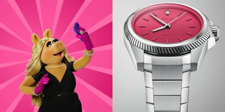 Oris ProPilot X Miss Piggy představení – Růžová rebelka