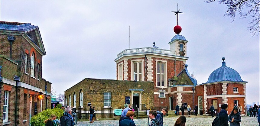 Královská observatoř v Greenwich. Zdroj: https://en.wikipedia.org/
