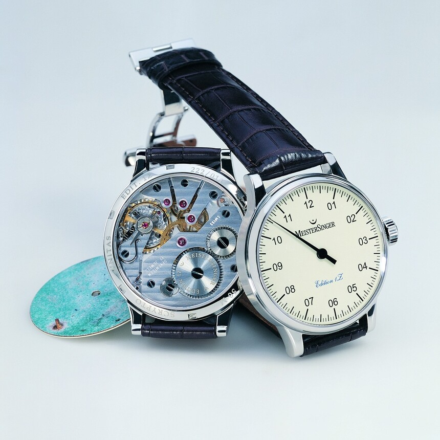 Limitka Unitas 1Z s upraveným strojkem používaným původně v kapesních hodinkách.