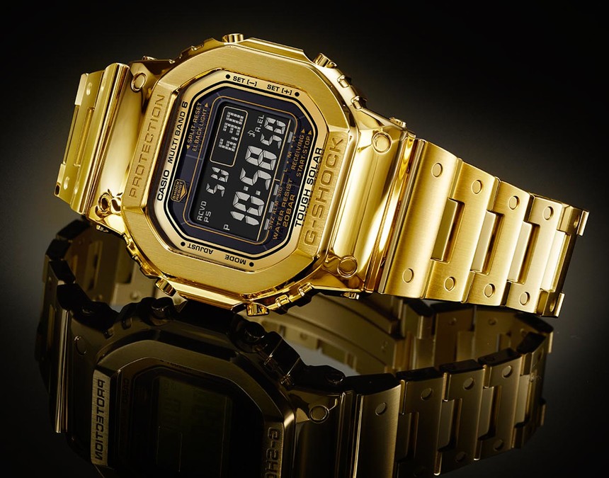 Limitovaná edice G-D5000 z 18 karátového zlata s cenovkou 1,5 milionu korun