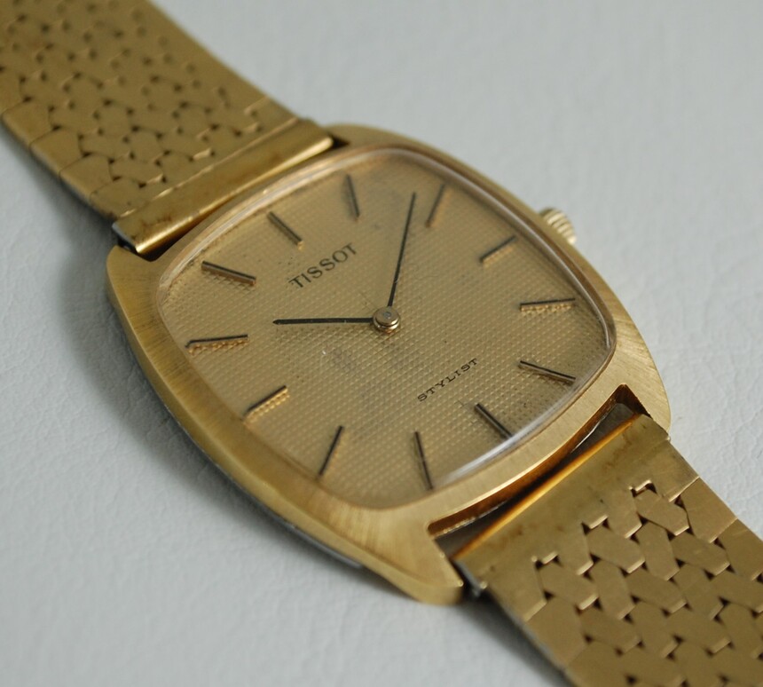 Model Tissot Stylist z roku 1972. Zdroj: www.birthyearwatches.com