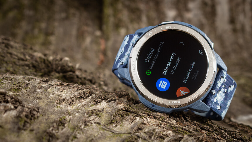 Honory Watch GS mají 13 běžeckých plánů přímo v hodinkách.