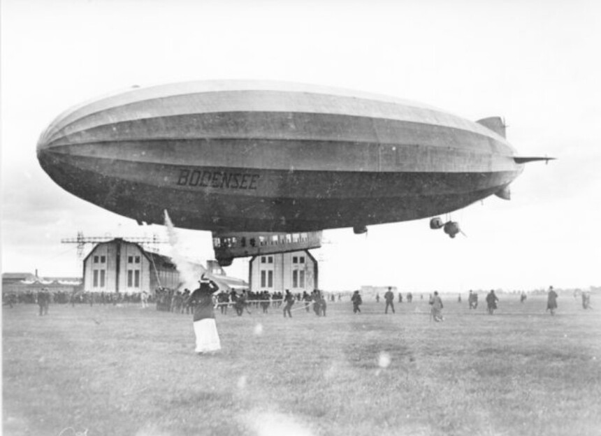 Vzducholoď LZ 120 Bodensee.