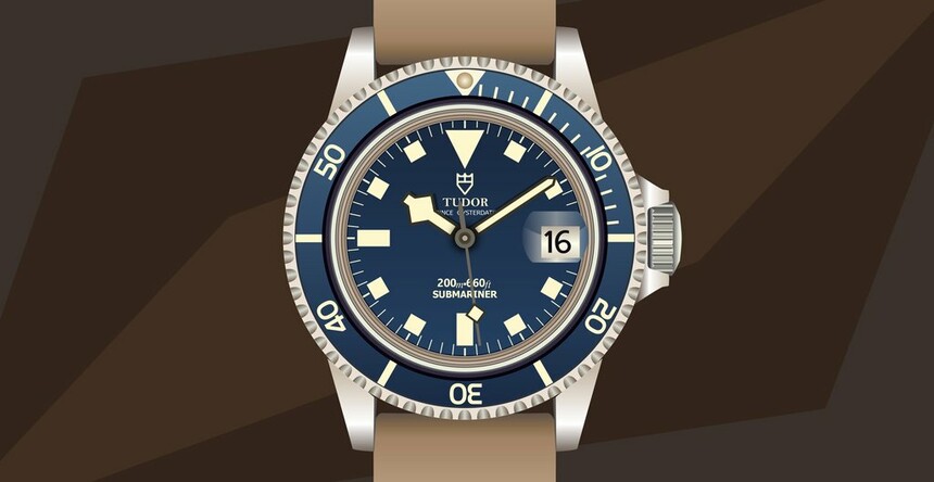 Tudor Submariner se snowflake ručkou.