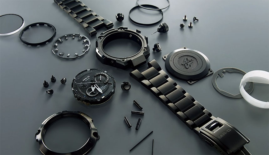 komponenty hodinek G-Shock MR-G