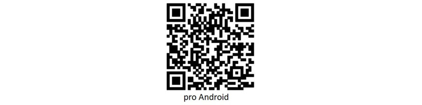 QR kód pro vyhledání DroiHealth aplikace pro android