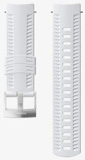 Silikonový řemínek Suunto 24mm (pro Suunto Spartan Sport Wrist HR/Baro, Suunto 9), bílý