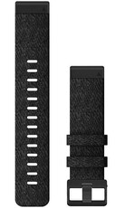 Nylonový řemínek Garmin 22mm (Fenix 7/6/5, Epix 2 aj.), černý, QuickFit