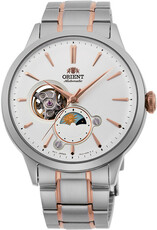 Orient Classic Sun and Moon Open Heart Automatic RA-AS0101S30B