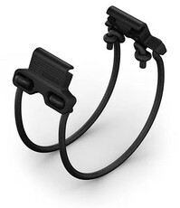 Silikonový řemínek Garmin 20mm Bungee Mount (pro Fenix 7S/6S/5S), černý, QuickFit