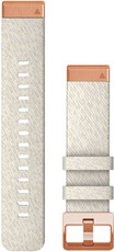 Nylonový řemínek Garmin 20mm (pro Fenix 7S/6S/5S aj.), bílý, QuickFit