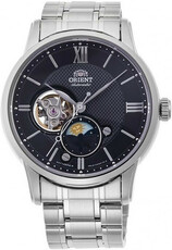 Orient Classic Sun and Moon Open Heart Automatic RA-AS0008B30B