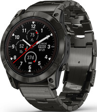 Garmin Fenix 7X PRO Sapphire Solar Gray DLC Titanium / Gray Titanium Band (Premium) (+ náhradní řemínek)