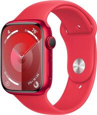 Apple Watch Series 9 GPS 45mm (PRODUCT) RED Aluminium Case with (PRODUCT) RED Sport Band - S/M 