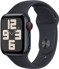 Apple Watch SE GPS + Cellular 40mm Midnight Aluminium Case with Midnight Sport Band-M/L