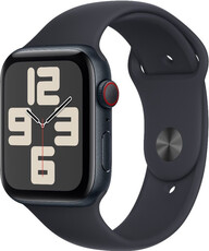 Apple Watch SE GPS + Cellular 44mm Midnight Aluminium Case with Midnight Sport Band-M/L 