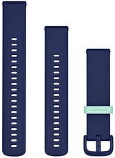 Silikonový řemínek Garmin 20mm (Venu, Venu Sq, Venu Sq 2, Venu 2 plus aj.), modrý, Quick Release + prodloužená část