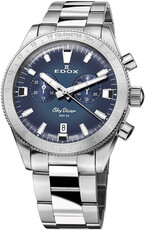 Edox SkyDiver Chronograph Quartz 10116-3-buidn Limited Edition 1000pcs ( + náhradní řemínek )