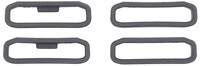 Silikonové poutko Garmin (pro QuickFit 26), černé, 4ks