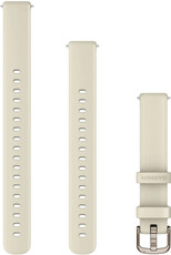 Silikonový řemínek Garmin 14mm (pro Lily 2), bílý, + prodloužená část