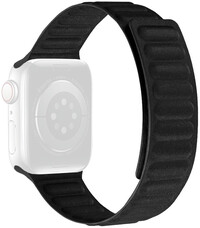 Textilní řemínek Ricardo (pro Apple Watch 38/40/41mm), černý, magnetický