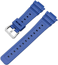 Silikonový řemínek Ricardo 16mm (pro Casio GA2100,DW6900), modrý V1