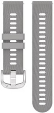 Silikonový řemínek Ricardo 18mm (pro Garmin Venu 2S, Vívoactive 4S, Forerunner 265S, Venu 3S aj.), šedý
