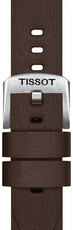 Hnědý kožený řemínek Tissot T852.048.211