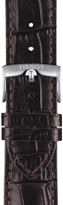 Kožený řemínek Tissot T852.041.655 22mm, hnědý