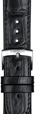 Kožený řemínek Tissot T852.043.012 20mm, černý
