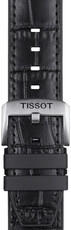 Kožený řemínek Tissot T852.046.761 22mm, černý