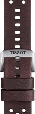 Kožený řemínek Tissot T852.046.777 22mm, hnědý