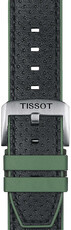 Kožený řemínek Tissot T852.046.787 22mm, černý