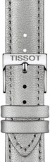 Kožený řemínek Tissot T852.047.129 16mm, stříbrný