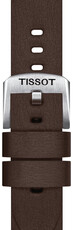 Kožený řemínek Tissot T852.048.211 18mm, hnědý