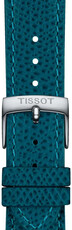 Kožený řemínek Tissot T852.049.059 18mm, modrý