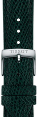 Kožený řemínek Tissot T852.049.061 18mm, zelený