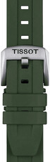 Pryžový řemínek Tissot T852.049.054 20mm, zelený