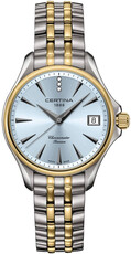 Certina DS Action Lady Quartz Precidrive COSC Chronometer Diamonds C032.051.44.046.00