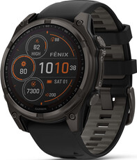 Garmin Fenix 8 SOLAR 47 mm, Sapphire Carbon Gray DLC Titanium Black