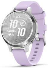 Garmin Lily 2 Active Silver / Purple Jasmine Silicone Band