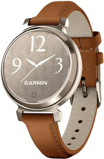 Garmin Lily 2 Classic Cream Gold / Tan Leather Band (II. Jakost)