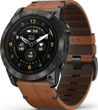 Garmin Epix Pro (Gen 2) Sapphire 51mm Gray DLC Titanium / Chestnut Leather Band (Premium) (+ náhradní řemínek) (rozbalené)