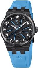 Perrelet Turbine Titanium 41 Ice Blue A4067/7