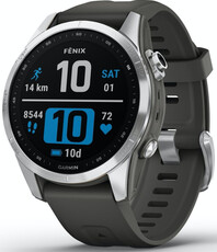 Garmin Fenix 7S Silver / Graphite Band (rozbalené)