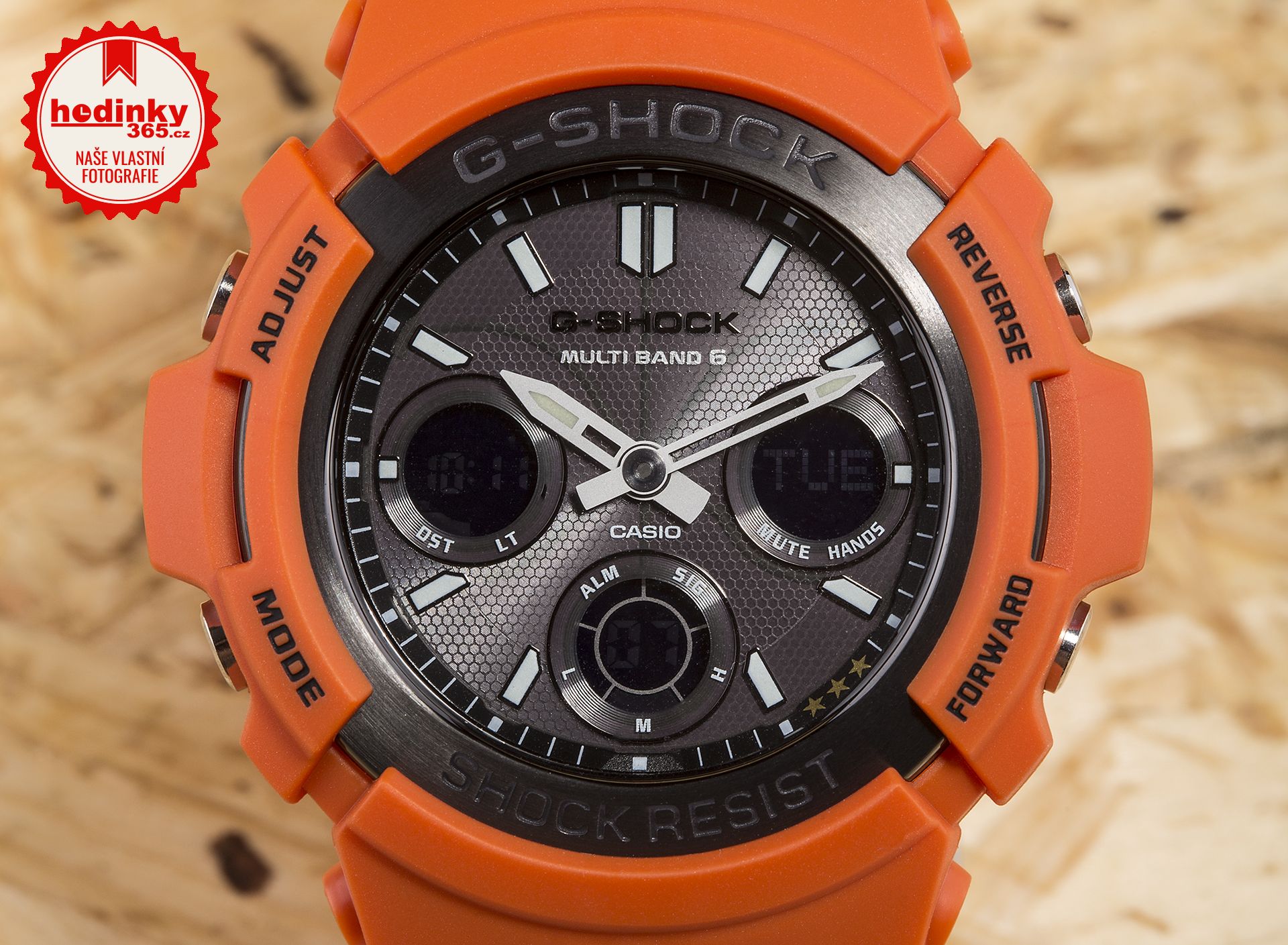 G-SHOCK - 【廃盤】 G-SHOCK AWG-M100MR-4AJFレスキューオレンジの+