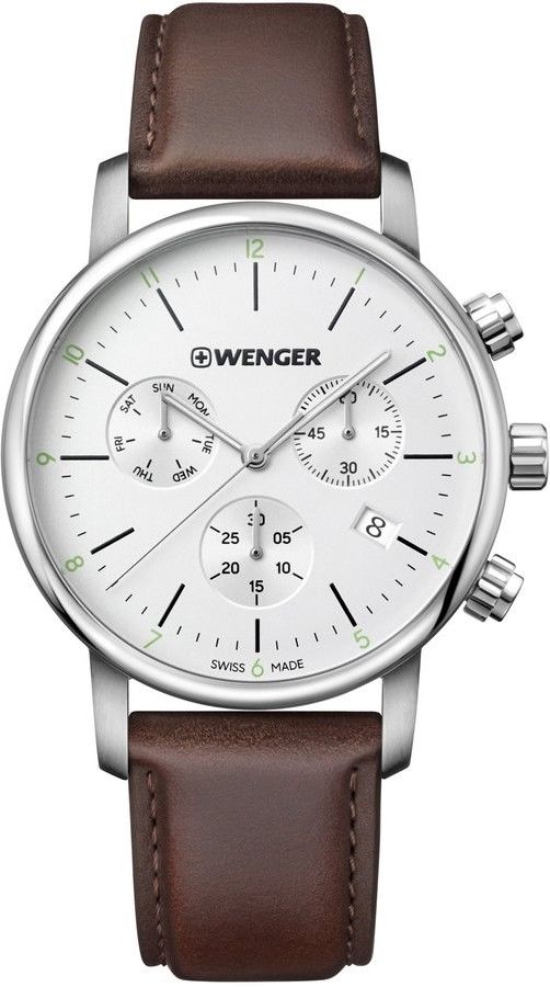 Wenger Urban Classic Quartz Chronograph Day Date 01.1743.101