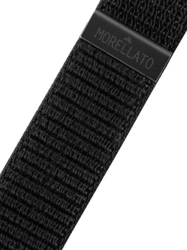 Černý textilní řemínek Morellato 5655D64.019 M 20 mm