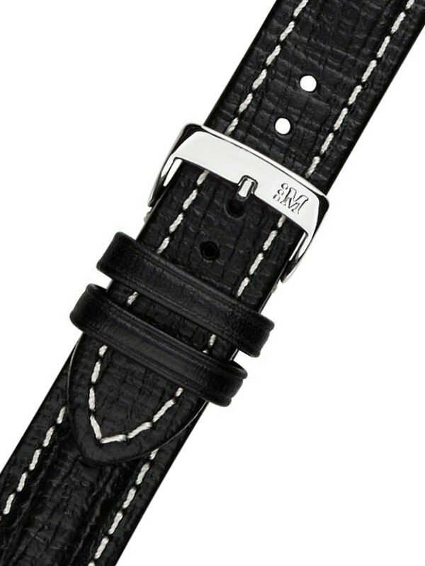 Černý kožený řemínek Morellato Tipo Breitling 2266632.819 M