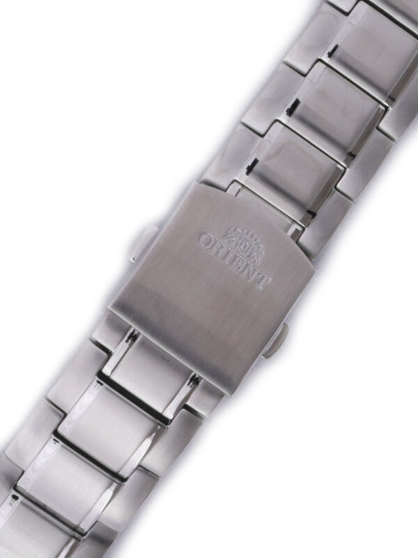 Stříbrný ocelový náramek Orient PDDSUSS, překlápěcí spona (pro model FTD0X)